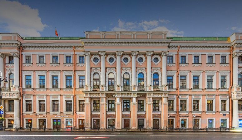 фасад дома, здание по адресу г Санкт-Петербург, наб Реки Мойки, д 59/15 